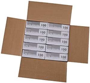 Poly Gloves, Embossed, Premium Cast Polyethylene (CPE), Powder Free, Medium, Clear Food Prep Glove, Safety protection