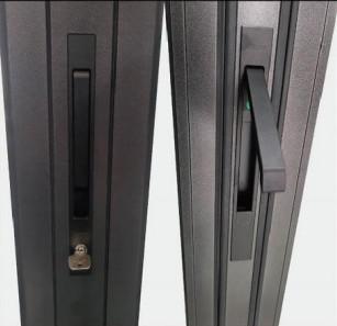 Aluminium Sliding Folding Door System Design Waterproof Foldable Thermal Break Sound Proofing Glass Door
