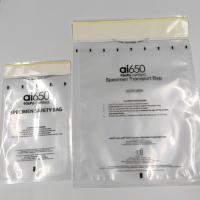 Coutume en plastique de sac de spécimen de Biohazard de transport du laboratoire 95Kpa