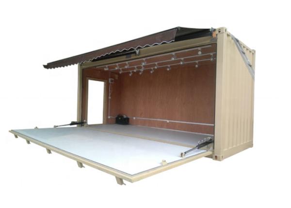 Topshaw Affordable design 15ft 20ft 40ft 10ft Food Container Restaurant for sale