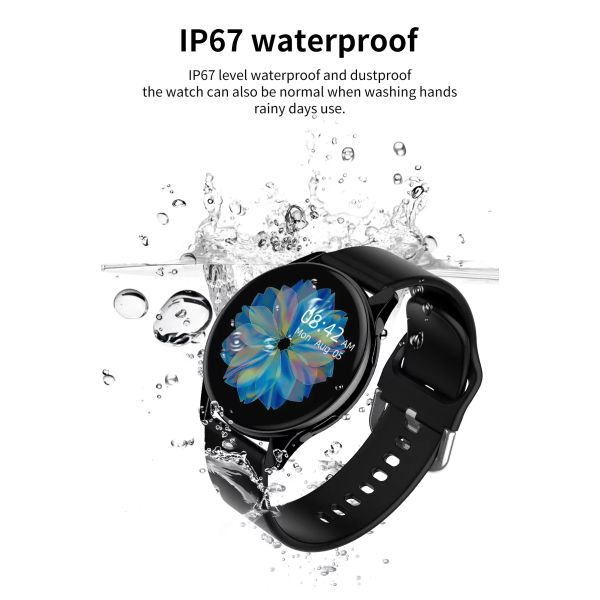 Eraysun T2 Pro Luxury SmartWatch Waterproof Women Fitness Reloj Sports Touch Screen Fashion Round Man Women Smart Watches