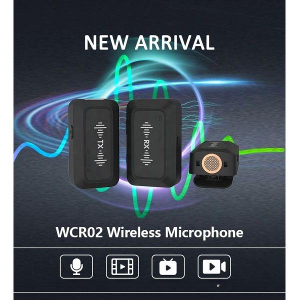 Communication Wireless Microphone for Android Iphone Mobile Phone PC IOS 797AUDIO WCR02