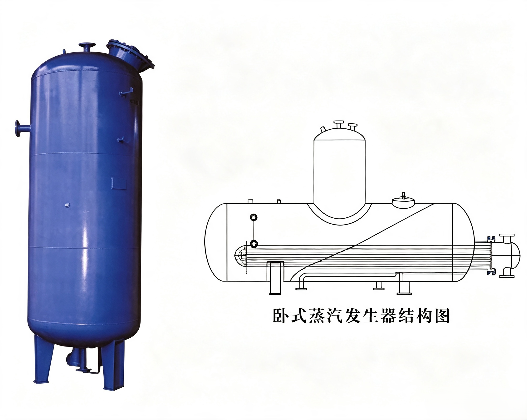 High Efficiency Industrial Steam Generator for Process Heating and Industrial Steam Supply Applications