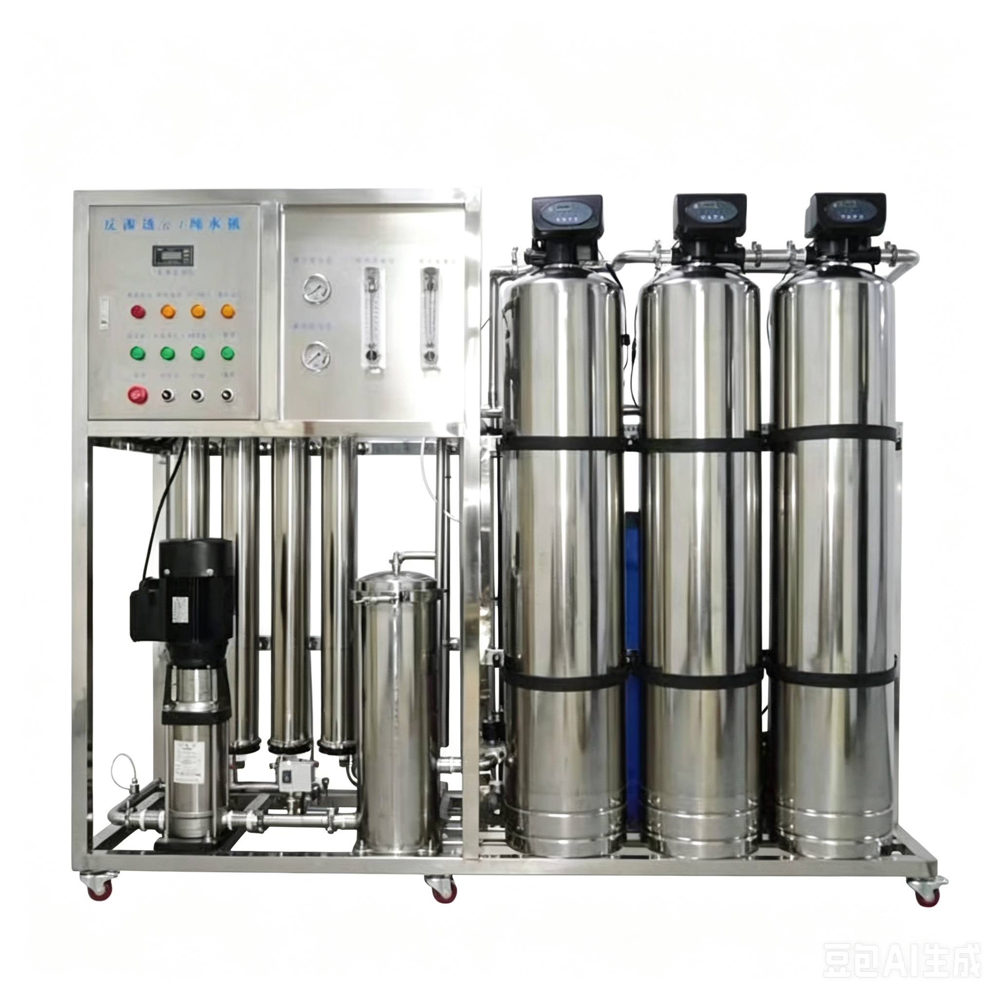1000L/H Drilling Reclaimed Water System with 3000W Power and AC220V-380-440V Supply