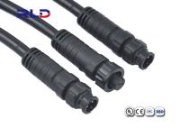 28AWG 3 conector fêmea masculino do diodo emissor de luz da tomada IP67 do núcleo do Pin 3