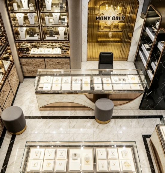 Fashionable Jewelry Display Counter Jewelry Store Furniture Jewelry Display showcase with Jewellery Shop Furniture Design