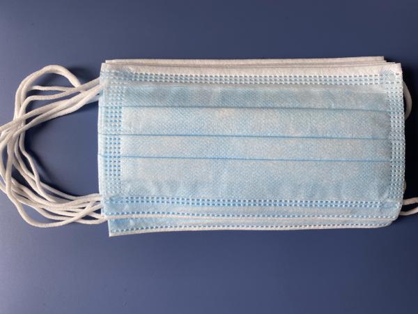 Anti Dust Flat Non Woven Disposable Medical Face Mask
