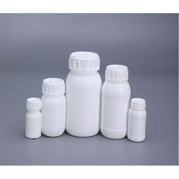 Garrafa de plástico COEX EVOH de 100 ml de coleira de HDPE para manipulação de líquidos na indústria química