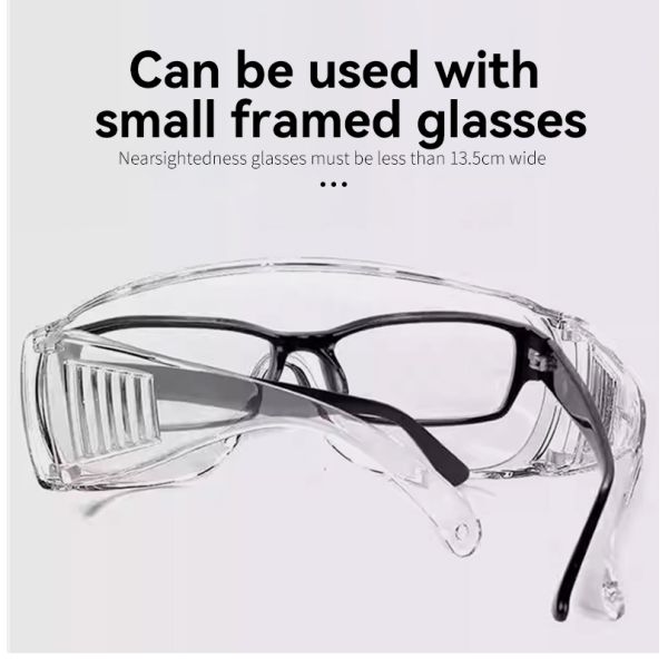 CE Certified Safety Glasses Z87 Eye Protection Eyewear Work Safety Anti Fog Glasses with Side Shields Safety Spectacles