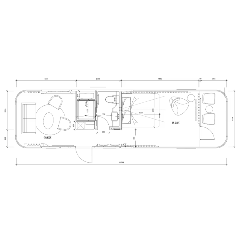 3D Model Design Space Capsule House