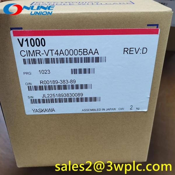 Inversor Ultra Compacto YASKAWA CIMR-VT4A0005BAA de 0.2 kW para Control de Motor de Precisión