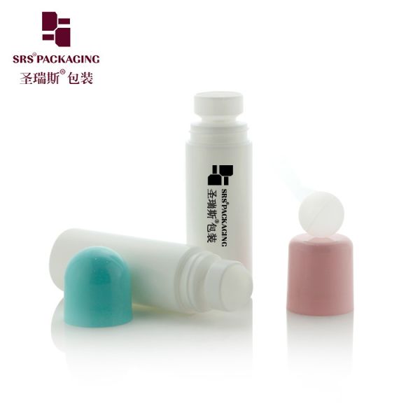 90ml 3 oz Empty Cosmetic Packaging Gel Roller Ball PP Recycled Material Deodorant Roll On Bottles
