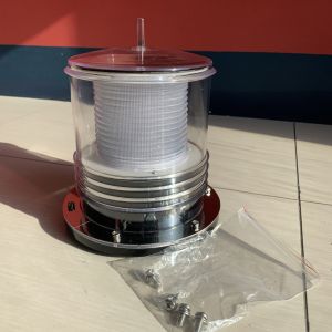 Barge Boat Solar Warning Light Marine Navigation Light