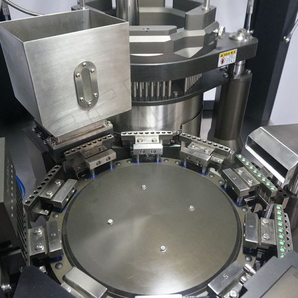 Automatic Pill Industrial Capsule Filling Machine With Intermittent Operation