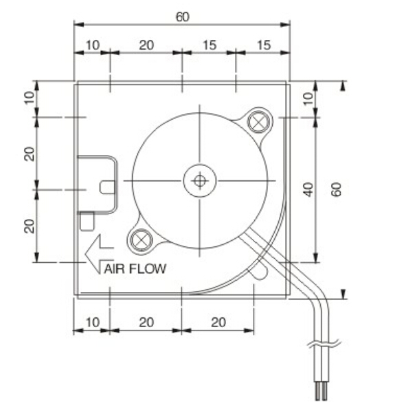 12V 24V 90mm 150mm Tangential Sleeve Bearing Cross Flow Fan for Air Condition
