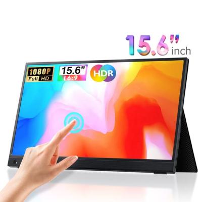 Portable Gaming Monitor 15.6 IPS 1080P HDR Compatible with Multi-Devices