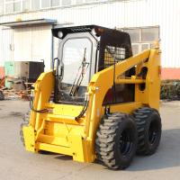 O carregador 850kg da esteira rolante de Mini Skid Steer Loader Diesel avaliou a capacidade de funcionamento