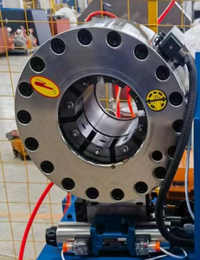 Машина для скремпинга труб из нержавеющей стали P38 с плетеным скремпером для труб высокой точности 1,5 и 2 дюйма с стойкой и быстрыми инструментами для изменения форм