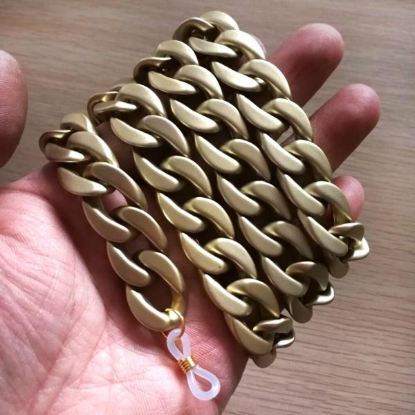 European Popular  Fashion Golden Color Glasses Accessories chain Mask  Chain For Sale