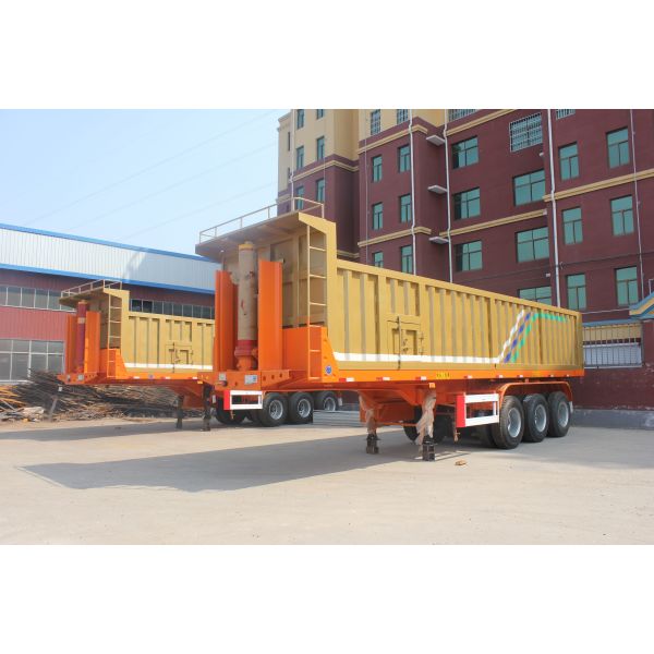 60 тонн 30 тонн прицепа с наклоном прицепа с свалочной грузовиком прицеп для Африки 13 тонн вместимостью на одну ось