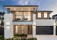 Casas prefabricadas de lujo de 2 pisos estándar CE/NZ Casas con marco de acero para familias Casa modular