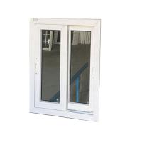 Maison coulissante en PVC à vitrage simple et double en UPVC Conception de fenêtres avec impact d'ouragan 10 ans de valeur et faible entretien