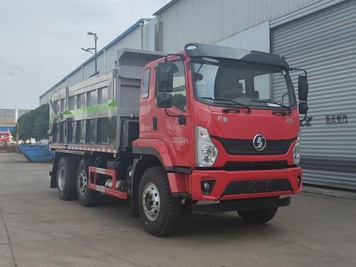 Corrosion Resistant Heavy Dump Truck Leakproof Garbage Transport Truck With Ship Box Structure