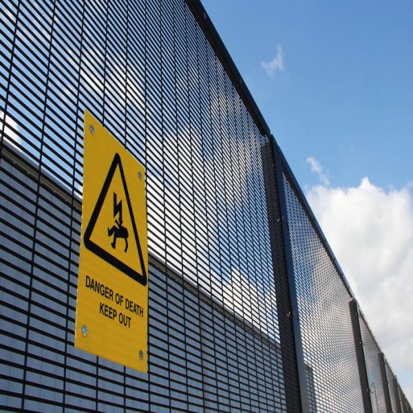 Galvanized South Africa 358 Anti Climb Clearvu Mesh Fence