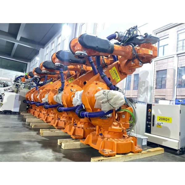 IRB6640 использовало робот ABB для погрузо-разгрузочной работы нагружающ и разгружающ