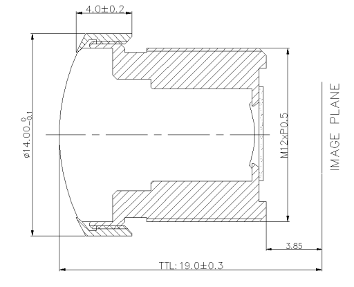 8MP 160 Deg Wide Angle Lens 4G2P+IR 4K Ultra HD Surveillance AI Intelligent Monitoring Camera Module