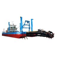 500M3/H Barco de dragagem de aço com cabeça de corte de 1,5 m