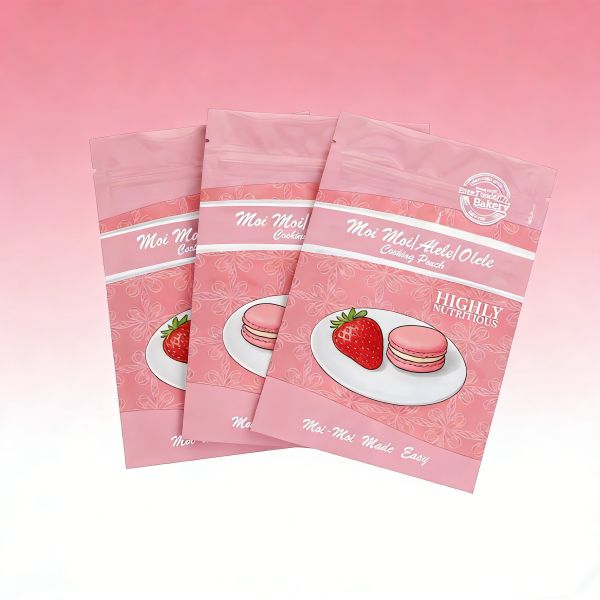 High Temperature PE Gravure&Digital Printed Custom Resealable Zipper Retort Cooking Pouch Moisture Proof  Food Packaging Doypack
