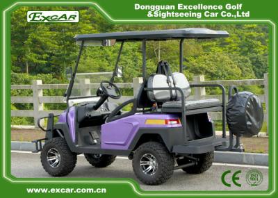 A caça elétrica de Excar Carts o carrinho de golfe bonde para caçar carrinhos de golfe da caça