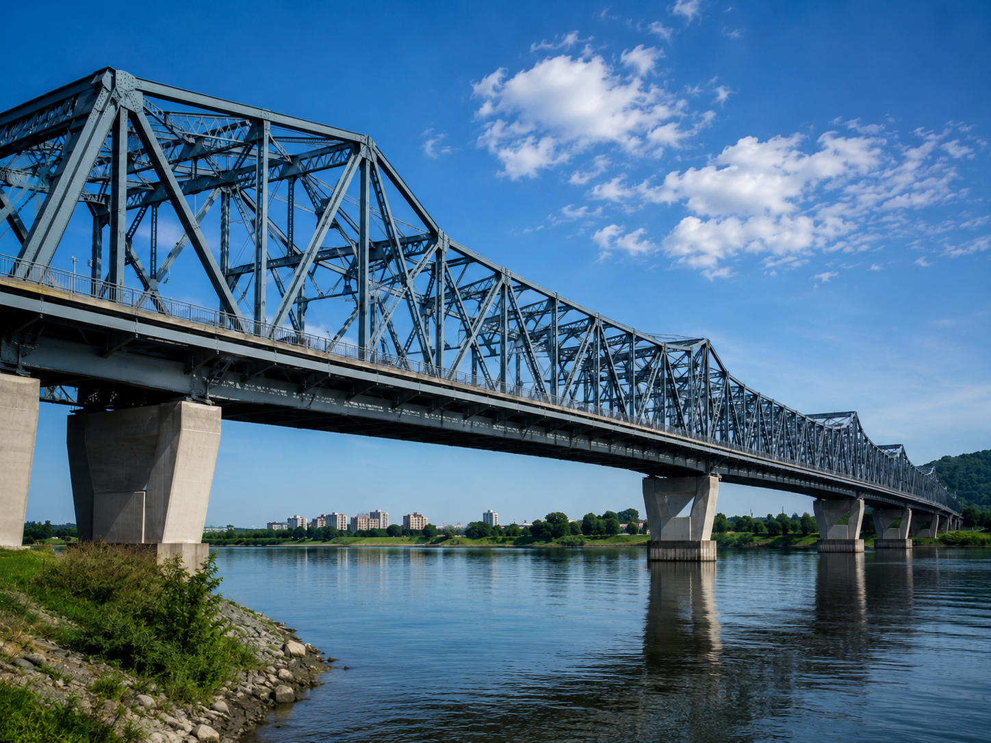 Fireresistance Depends On Fireproof Coatings Applied Steel Structure Bridge Spanlength Varies Typically 10m To 1000m Installation Engineer Guidance
