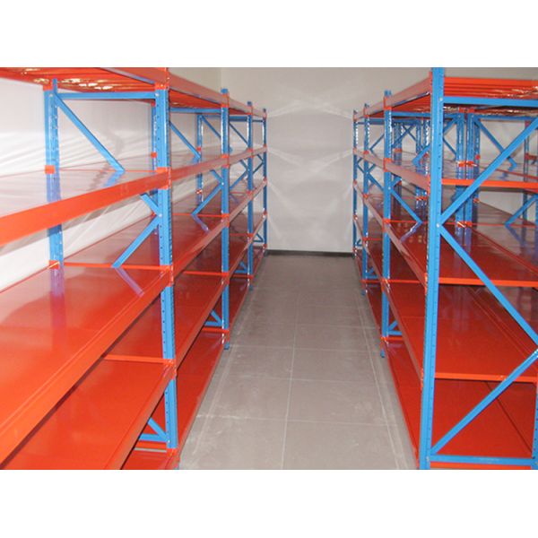 Средняя работа с полками 800 мм 1000 мм 1200 мм двухуровневый стеллаж для складских решений