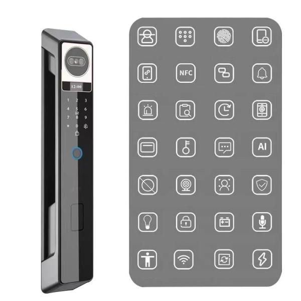 Custom Biometric Front Door Lock Fingerprint Deadbolt Lock With App
