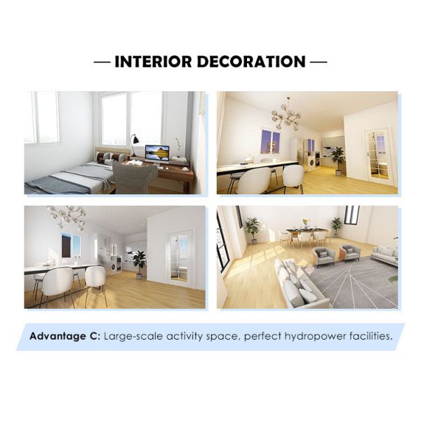 Green Frame Expandable Container House Free Assembly Sustainable Living