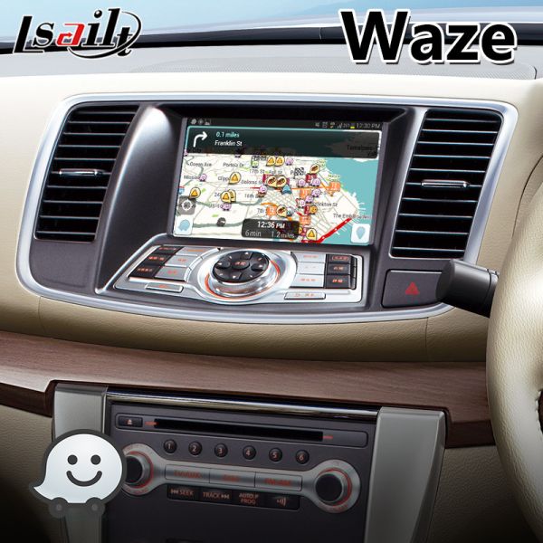 Интерфейс Carplay андроида Lsailt для модели Nissan Teana J32 2008-2014 с модулем радио Waze NetFlix навигации GPS