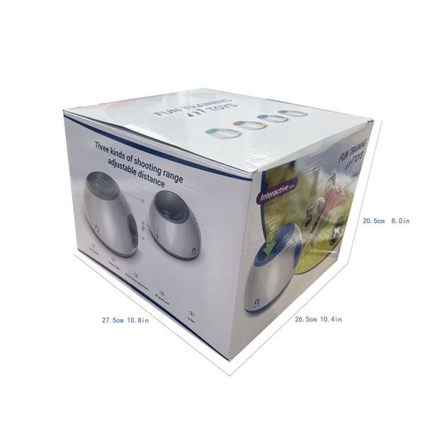 Автоматическая бросая пусковая установка шарика любимца крытая выслеживает взаимодействующую игрушку