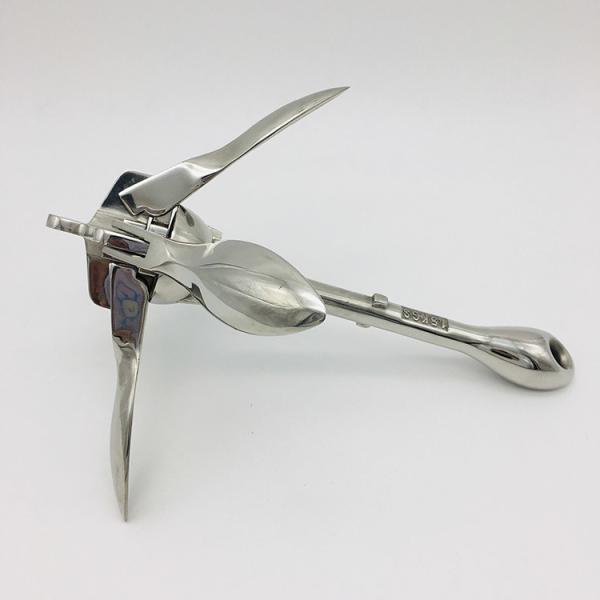 0.7KG 316 Stainless Steel  Kayak Fishing Kit / Folding Boat Anchor