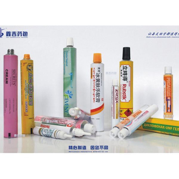 Recyclable Printed Tube Packaging For Cosmetics / Medicine / Food / Paiting