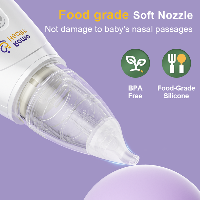 OEM Automatic Electric Nasal Aspirator Cleaner Device UKCA Certificated
