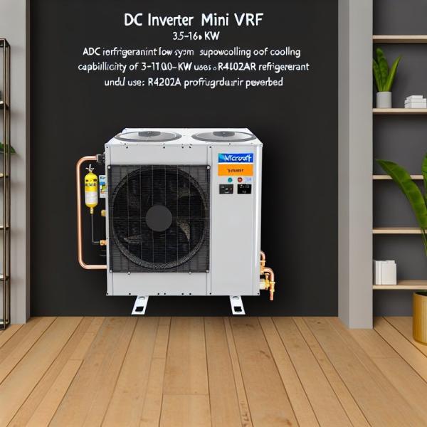 DC Inverter Mini VRF System 3.5-16.0kW Cooling R410A Refrigerant