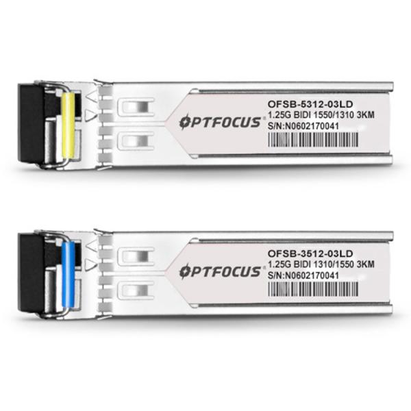 20KM MSA Fiber Channel SFP Transceiver Module 1.25G SM SC 1310nm