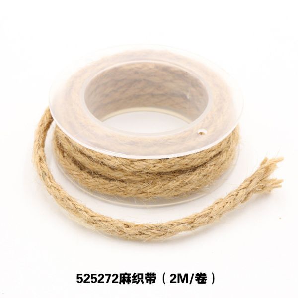 Одежда Декорация Юта веревка лента Подарок Упаковка проволочная лопаточная лента