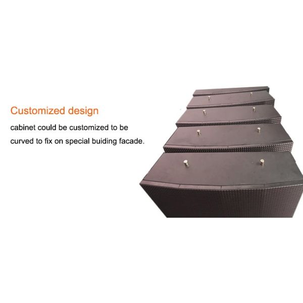 Electronic Outdoor Advertising Led Display Screen IP65 Clear Image Digital Signage P6