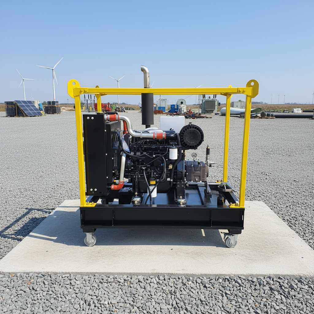 Ultra High Pressure Cleaning Machine
