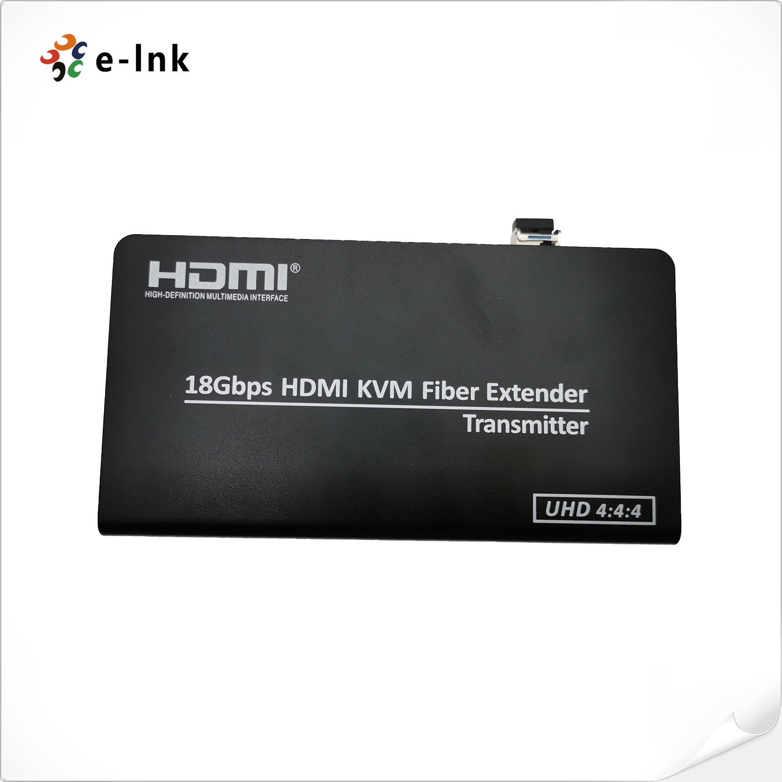 Конвертер видеоволокна 4K HDMI 2.0 KVM USB через волоконно-оптический расширитель видеосигналов до 10 км через SMF