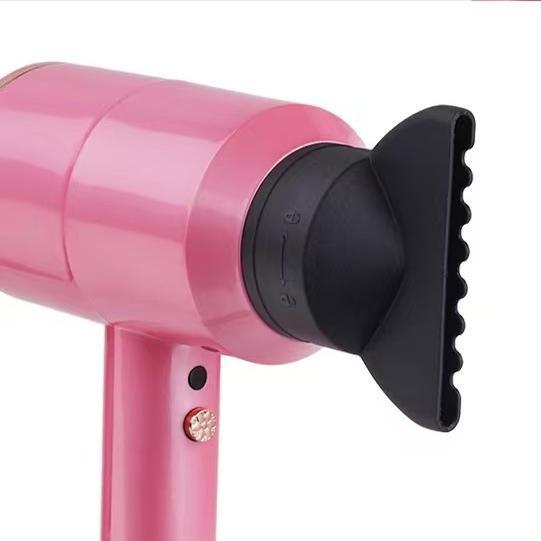 1500w Professional Negative Ion Hair Dryer Strong AC Motor Hair Care Household With 3 Air Nozzles For Curly Hair