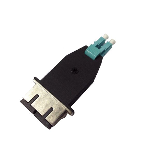 Singlemode Or Multimode Lc Male To Sc Female Fiber Optic Hybrid Adapter With